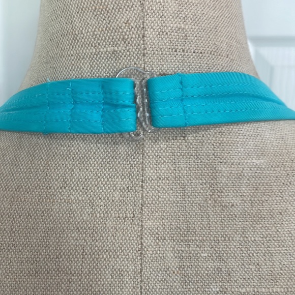 Tropical escape tankini swimsuit top abstract geometric ovals women’s size 10 - Picture 6 of 15